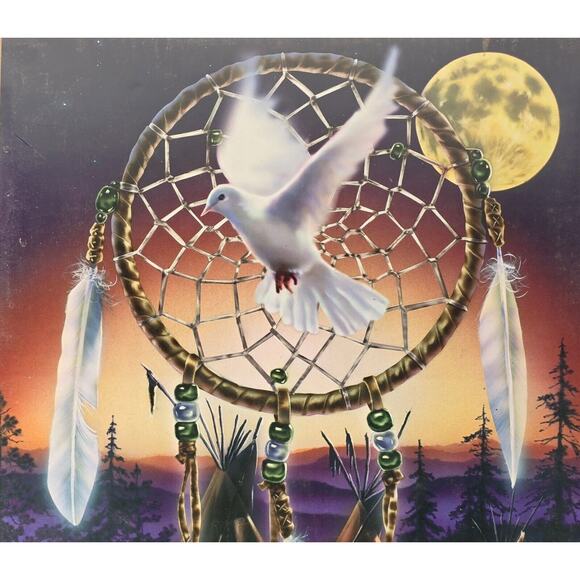 Leanin' Tree Native American DREAM CATCHER Art Print Poster 16x20 David Penfound - Picture 2 of 5
